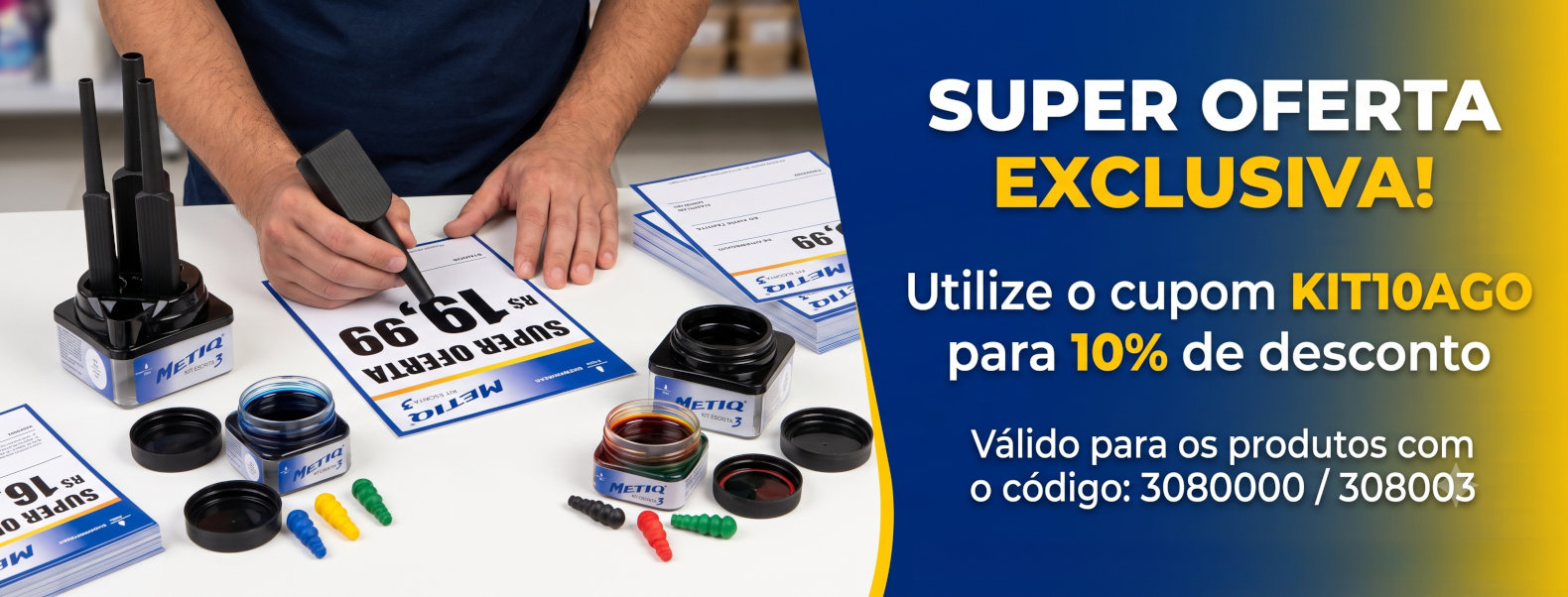 Metiq Soluções - Kit Escrita