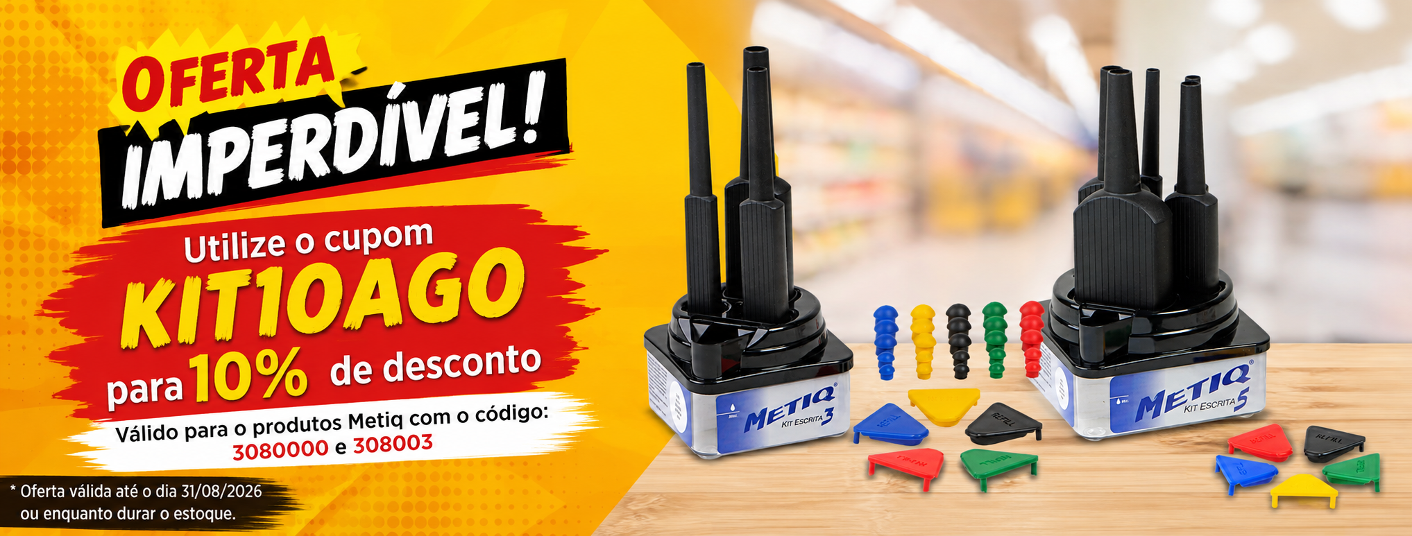 Metiq Soluções - Kit Escrita
